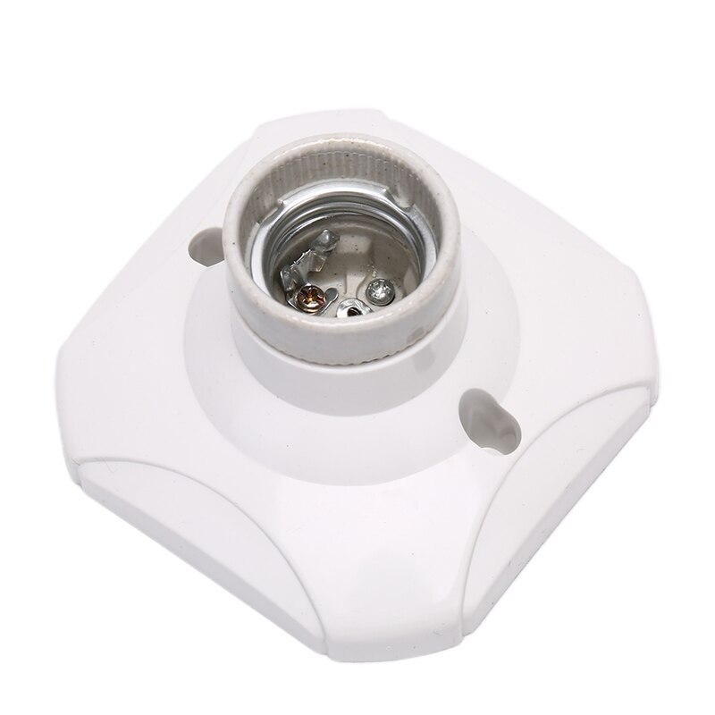 E27 keramik led lamphållare rund sockel bas hängande lamp sockel sockel 6a 10a 220 v: 1