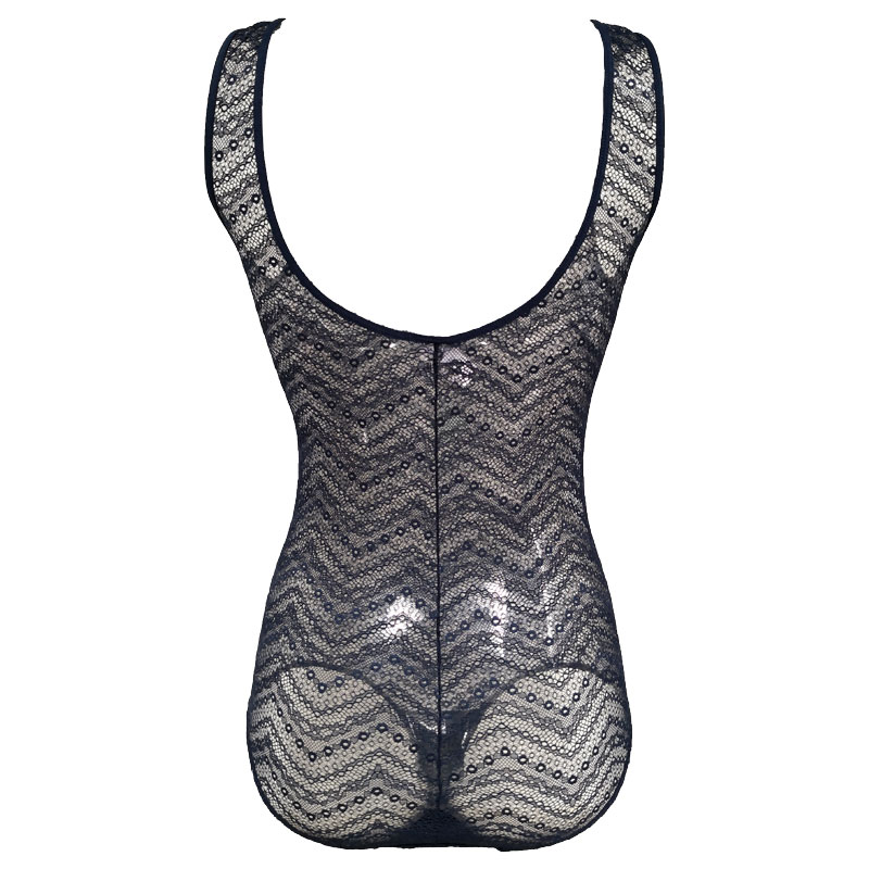 Solid Color Lace Thin Perspective Sexy Tank Bodysuit for Women Female Lingerie Underwear for Lover S-XL SLA020