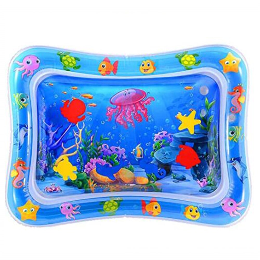 Baby Water Mat Inflatable Patted Pad Cushion Infant Toddler Water Play Mat for Children Education Developing Baby Toys