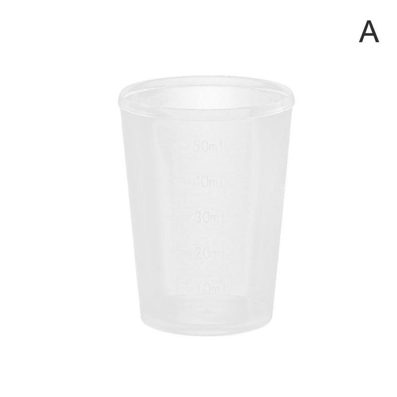 Transparent Cup Scale Plastic Measuring Cup Measuring Tools For Home Baking Beaker Kitchen Milk Tea Tool D3i2: A