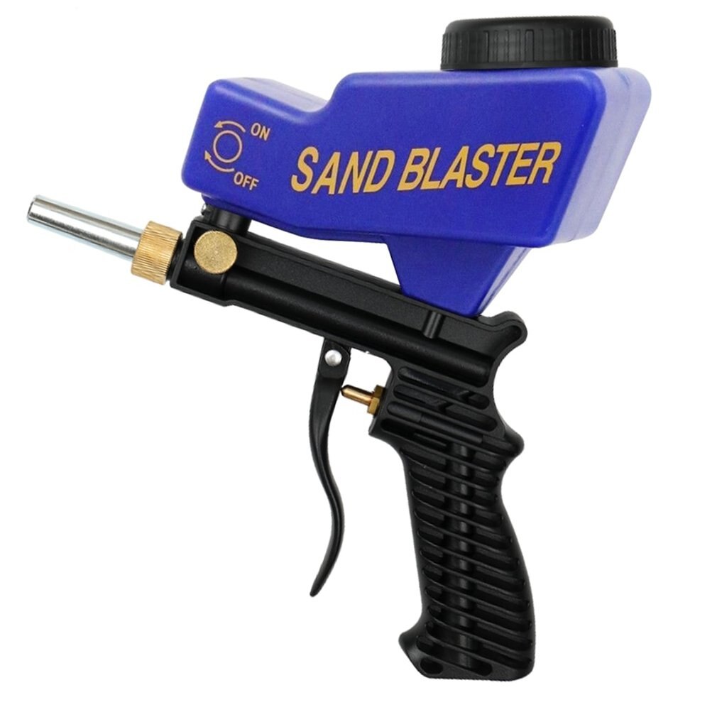 Portable Gravity Sandblasting Gun Pneumatic Sandblasting Set/Kit Rust Blasting Device Small Sand Blasting Machine