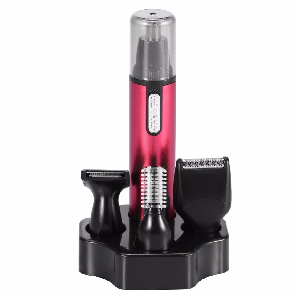 4 In 1 Ear Nose Trimmer Electric Shaver Beard Face Eyebrows Nose Ear Hair Clipper Automatic Removal Shaver For Men