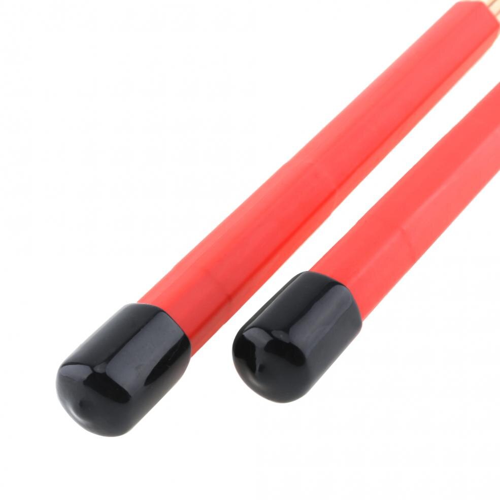 2pcs 40cm Wooden Rods Rute Jazz Drum Sticks Drumsticks Percussion Instruments Accessories for Drum Set