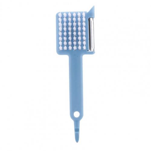 3-In-1 Anti-slip Ergonomic Potato Peeler Kitchen Tools:  Light Blue