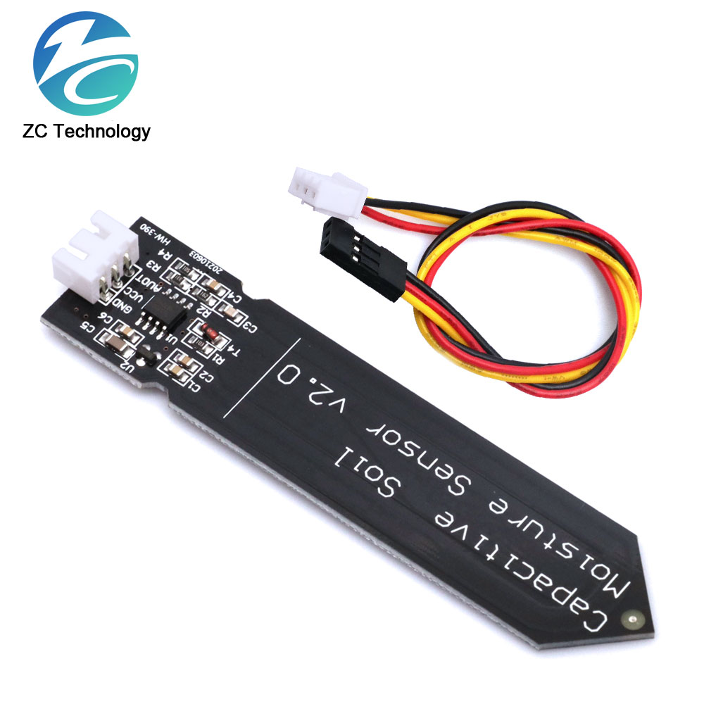 Stemedu Kapazitives analoges Bodenfeuchtigkeitssensor-Modul, 3,3 ~ 5,5 V, korrosionsbeständig, Feuchtigkeitserkennung, Sensoren, DIY, elektronisch, für Arduino, Raspberry Pi, 5 Stück Stemedu Kapazitives analoges Bodenfeuchtigkeitssensor-Modul, 3,3 ~ 5,5 V, korrosionsbeständig, Feuchtigkeitserkennung, Sensoren, DIY, elektronisch, für Arduino, Raspberry Pi, 5 Stück