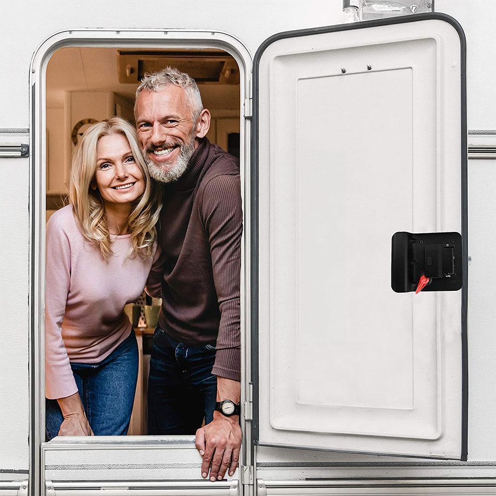 RV3 Entry Deurslot Handvat Knop Deadbolt Camper Reizen Trailer Klink Sleutel Caravan Panel Lock Caravan Accessoires