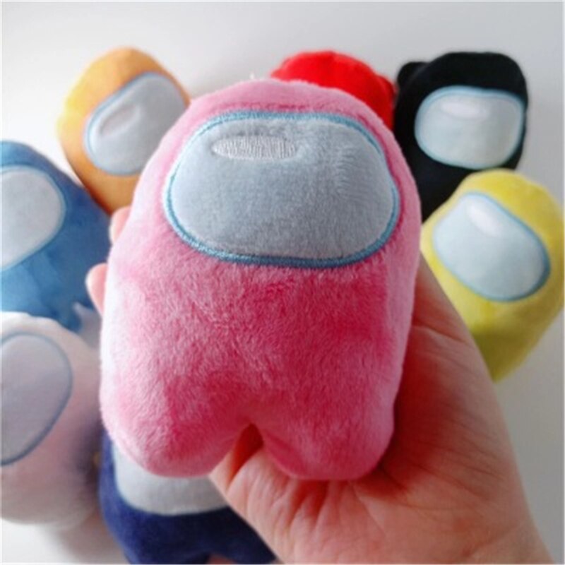 Onder Ons Pluche Onder Ons Spel Knuffel Originele Kawaii Gevulde Pop Leuke Rode Kleine Onder Ons Plushie Kerst