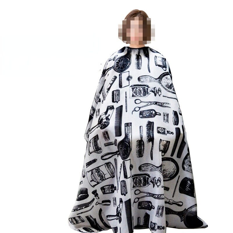 140*160Cm Waterdichte Kappers Kapper Doek Kapper Schort Haar Knippen Gown Kids &amp; Volwassen Cape Pro Salon Styling tool: 06