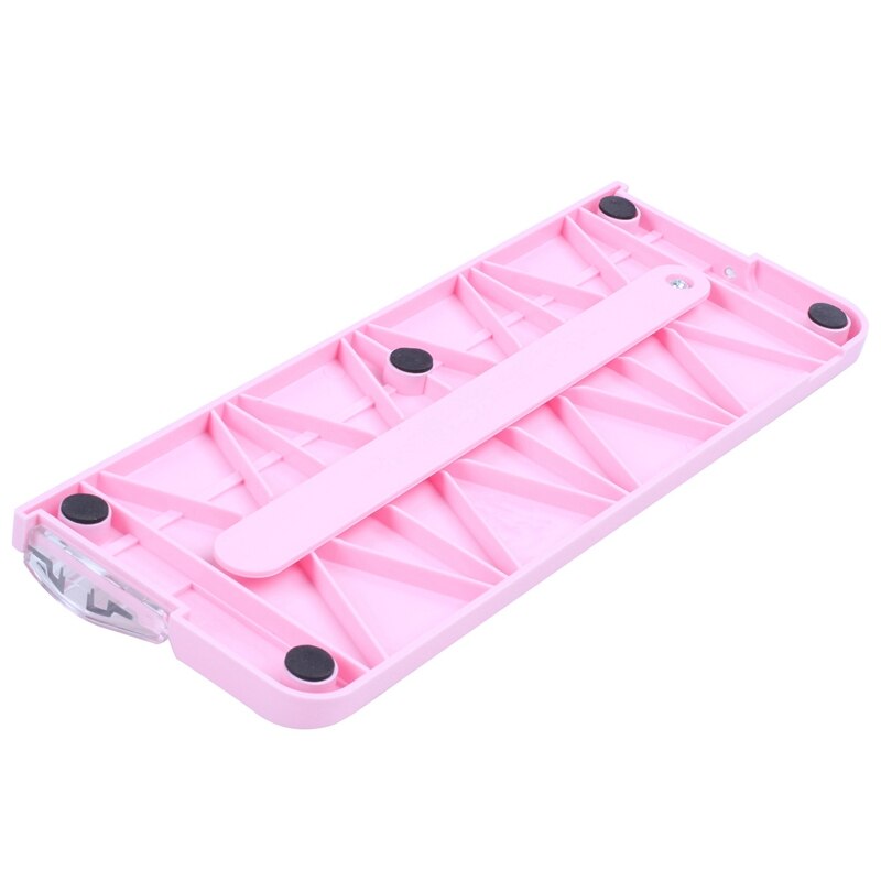 JIELISI 9090 Mini Small Slide Cutter Cut Paper Cutter Cutter Color:Pink