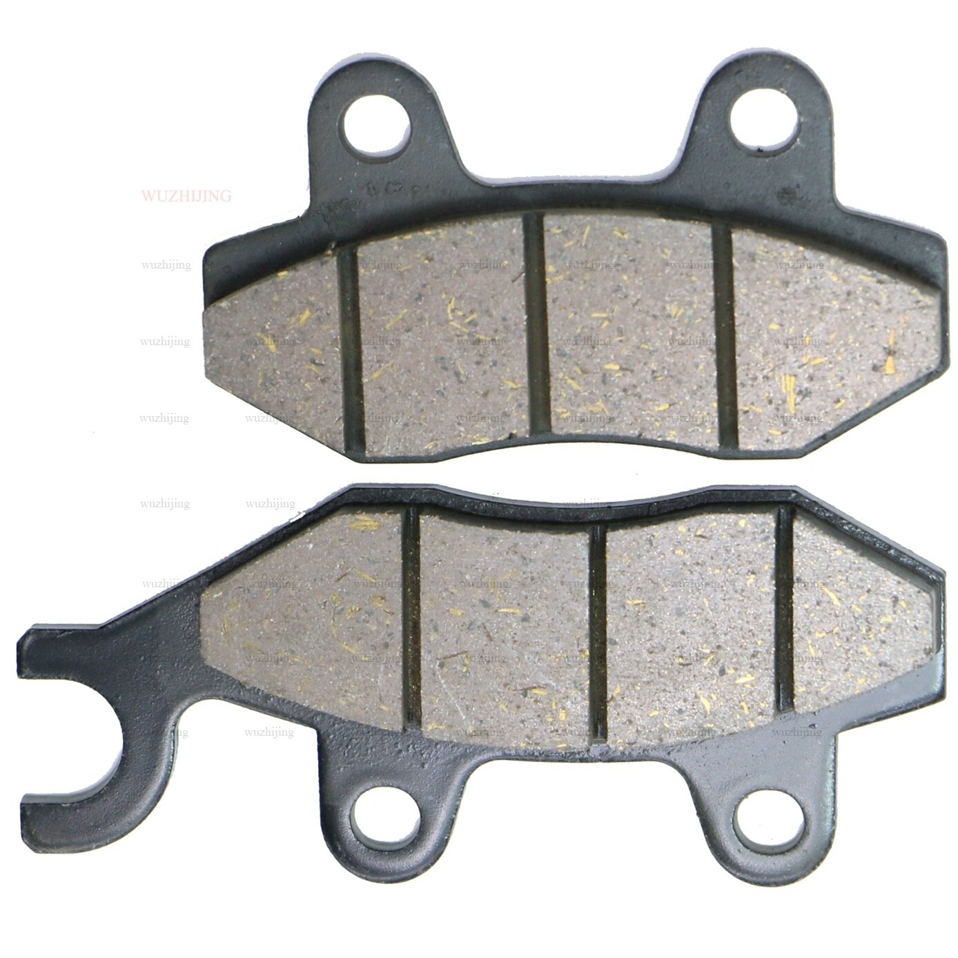 Cyleto Bremsbeläge Vorne Für Kawasaki BN125 A Eliminator 125 (2000-2007) – Halbmetallisch, 96,7 X 42 Mm