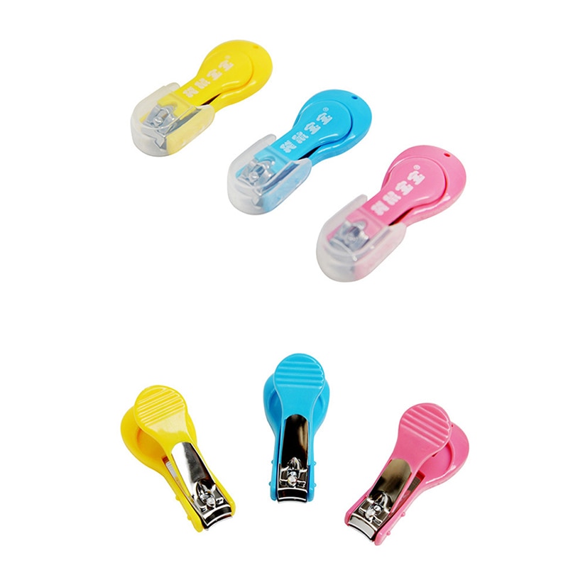 Colorful Cute Safety Toddler Finger Nail Manicure Trimmer Nail Cutters Baby Nail Clippers Baby Nail Care