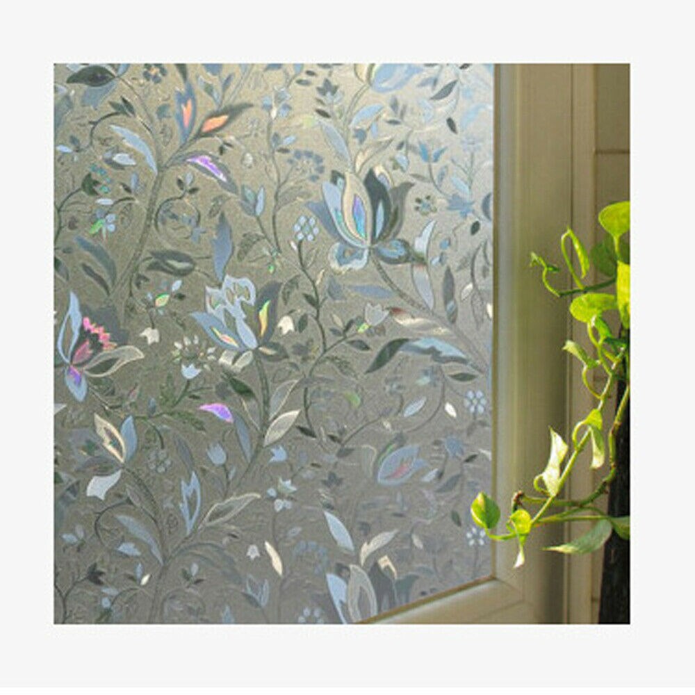 3 Colors Window Privacy Film Stained Glass Decorat... – Vicedeal