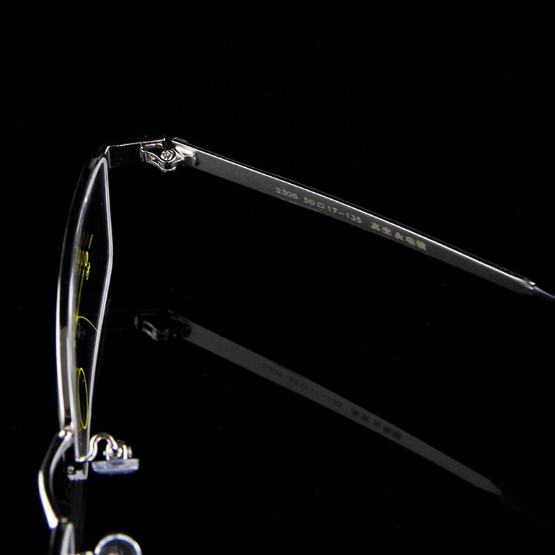 Multi-focal Progressive Reading Glasses Men Smart Zoom Asymptotically Presbyopia Hyperopia Male Bifocal Eyeglasses