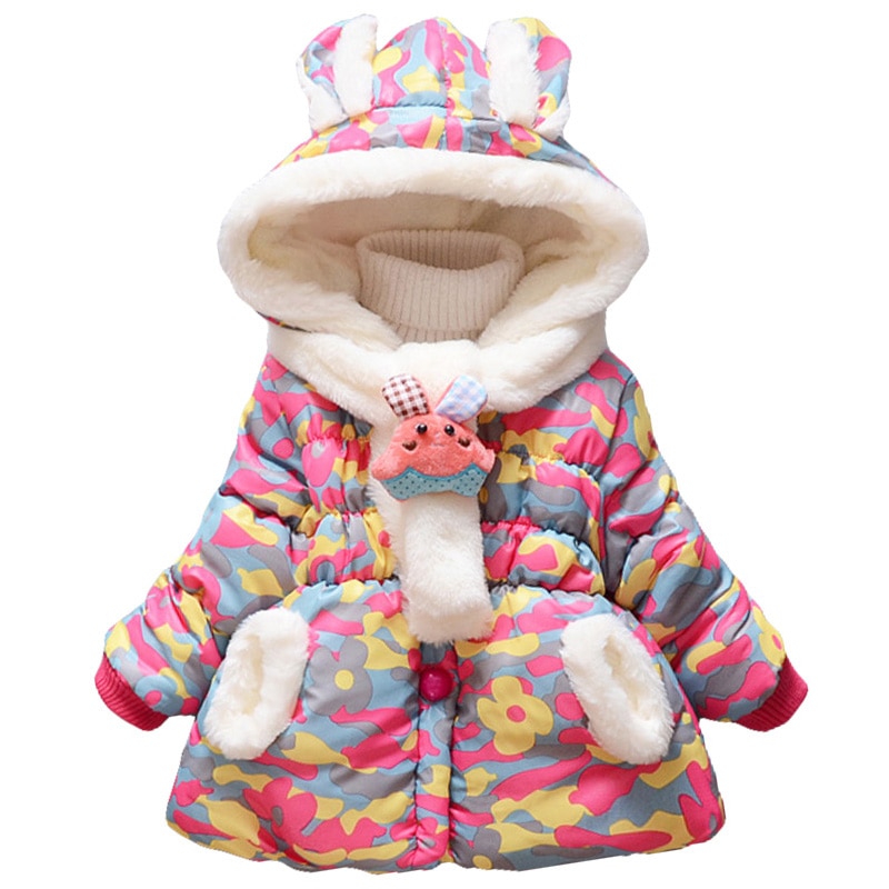 Kinderkleding Warme Winter Herfst Bovenkleding Baby Meisje Kleding Jas Voor Meisjes Jas Kids Kleding Hoodies 1 2 3 4 jaar