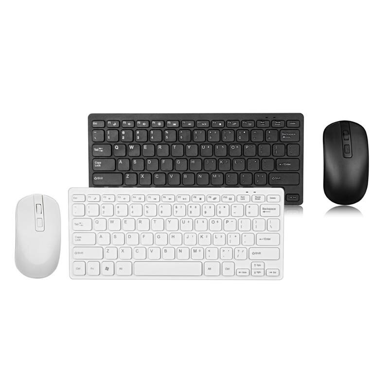 2.4G Wireless Keyboard And Mouse Kit Keypad Ultra-Slim For Android Ios Pc Laptop