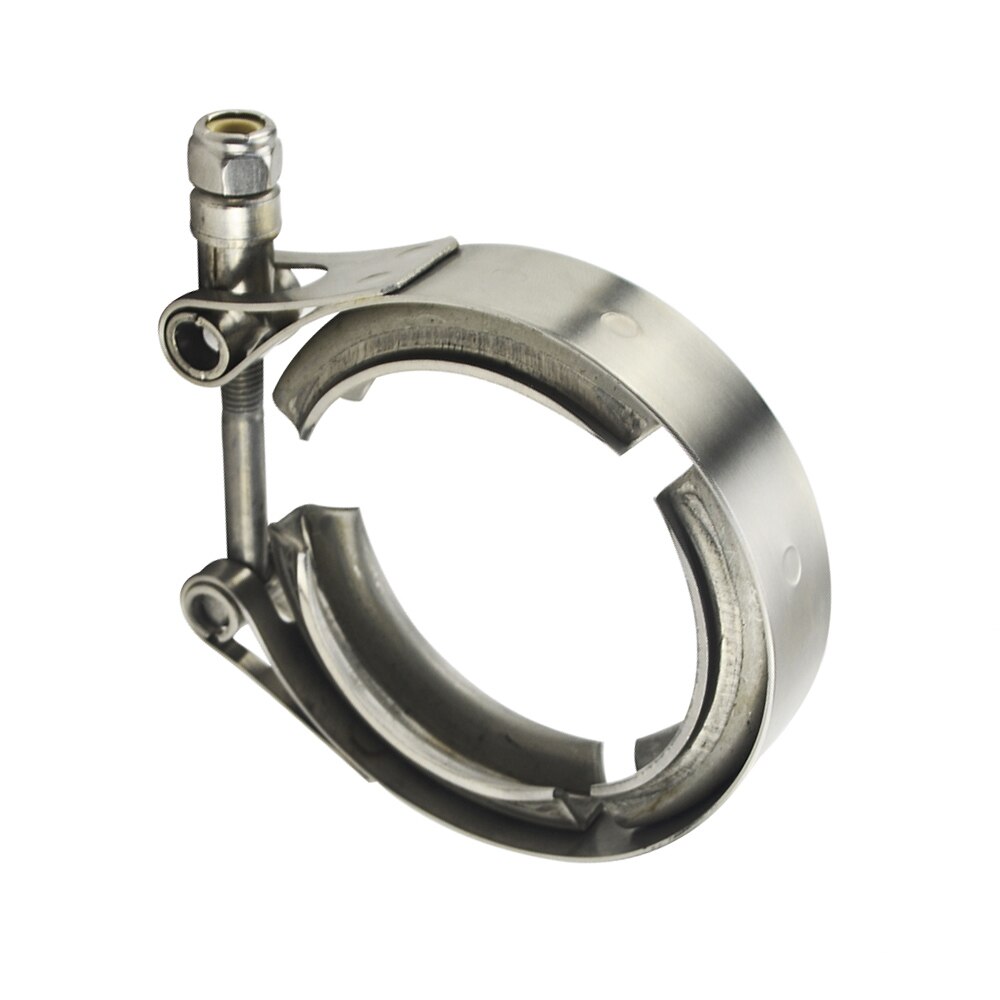 Stainless steel 304 v band clamp for turbo exhaust downpipe v band exhause clamp