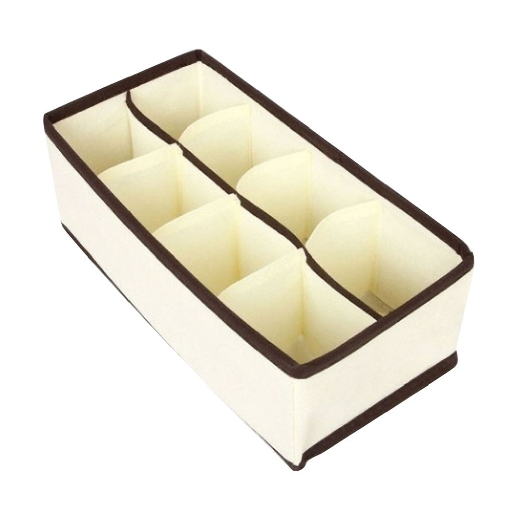 4 Pack Opbergdozen Ondergoed Divider Lade Lidded Closet Ondergoed Organizer Lade Kloof Door Voor Ondergoed Bh Sokken Ties60: C