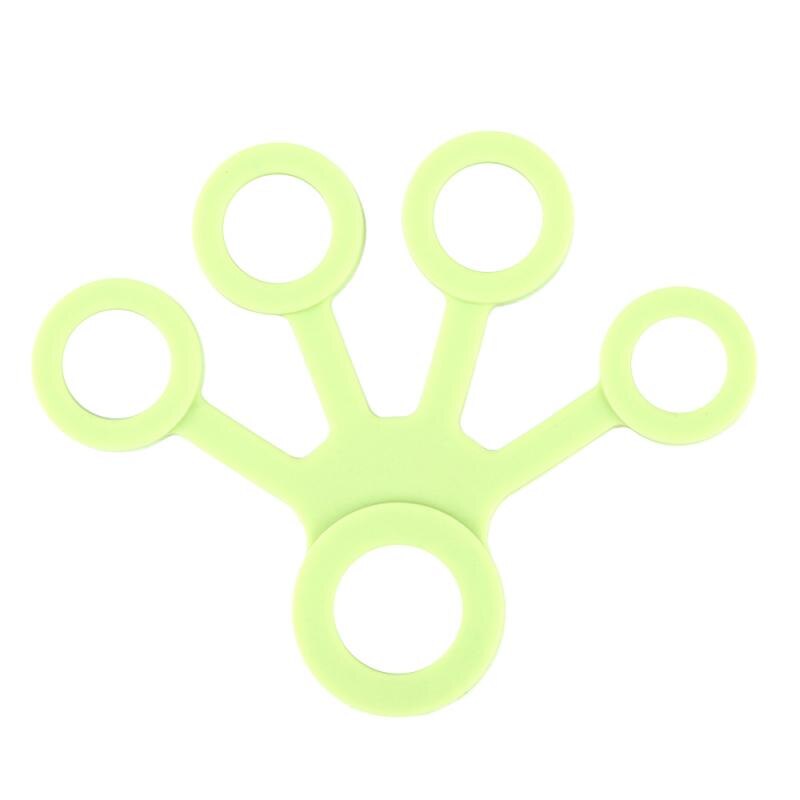 Siliconen Spanning Ring Voor Vingertoppen Pull Ring Vingertop Speelgoed Oefening Vinger Sterkte Stress En Prikkelbaarheid Speelgoed: Light Grey