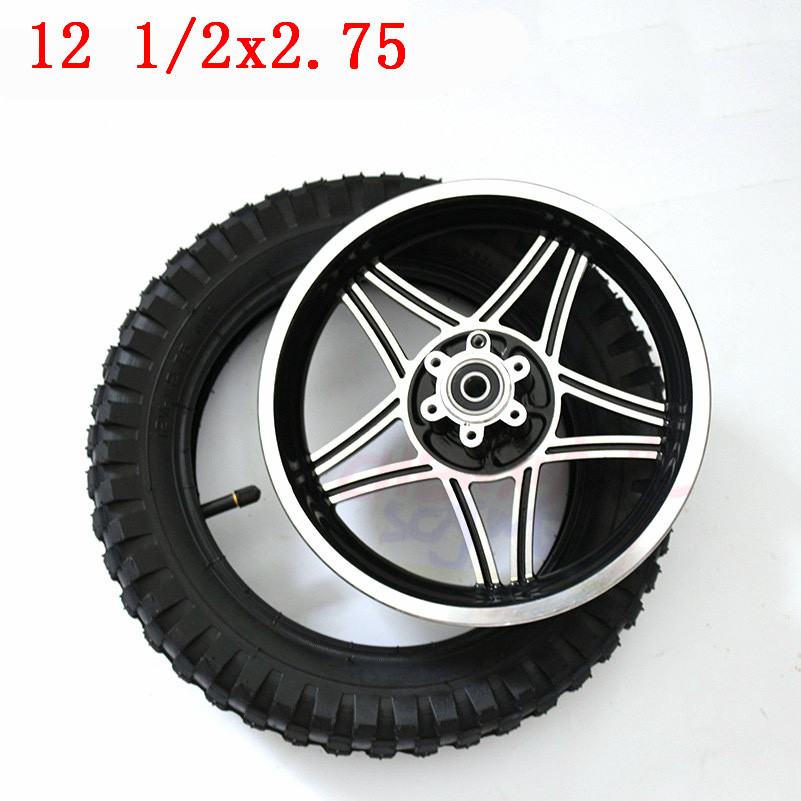 Electric Scooter 12 Inch Wheels 12 1/2X2.75 Children Bicycle Tire Hub Balance E-bike Scooter Motorcycle12 1/2*2.75: wheel