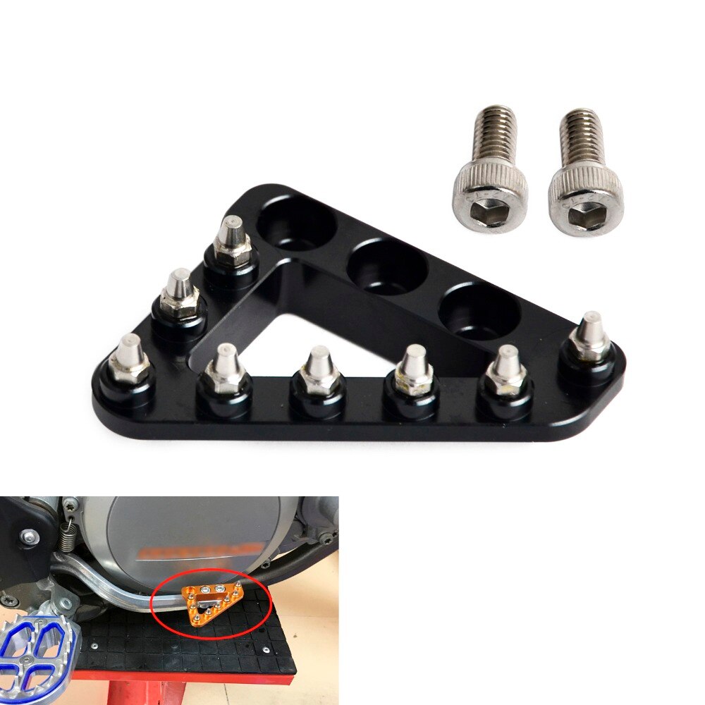 Embout de pédale de frein arrière nicecnc pour husaberg te  fe 125 200 250 300 350 390 450 500 501 570 husqvarna te tc tx fe fc fs  fx 701 beta
