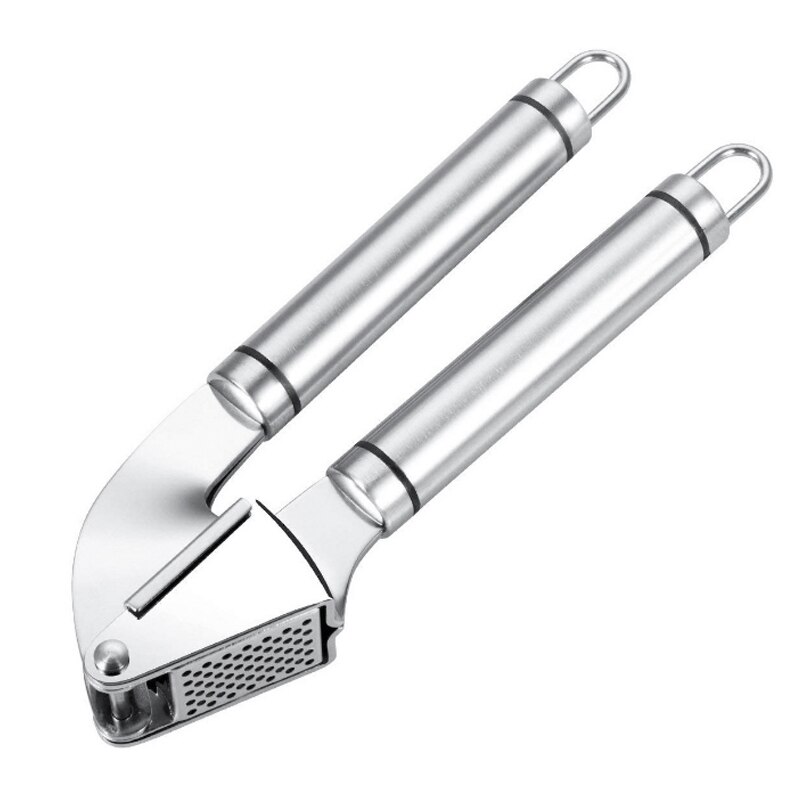 Stainless steel 304# quick hand squeeze garlic ginger presses crusher Manual kitchen tool Garlic peeling device