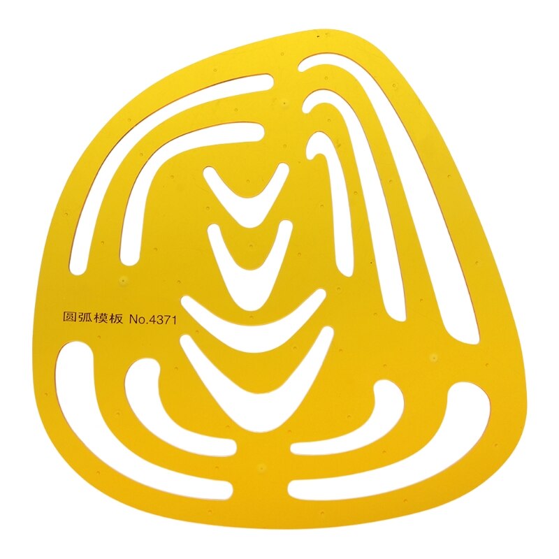 Ellipse Oval Template Geometry College Math Measuring Tool Stencil Ruler Student R66F: 5AC1100479