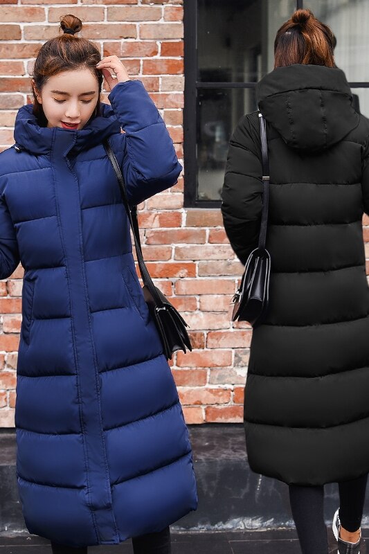 Grande taille 3XL doudoune femmes hiver manteau Long mince épaissir veste en coton rembourré veste vêtements parkas d'extérieur