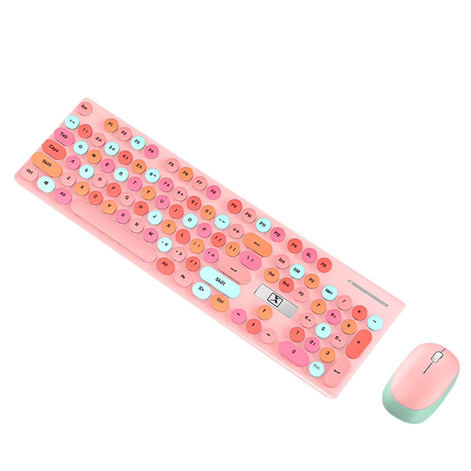 wireless keyboard and mouse set 2.4G wireless silent keyboard for notebook laptop desktop office