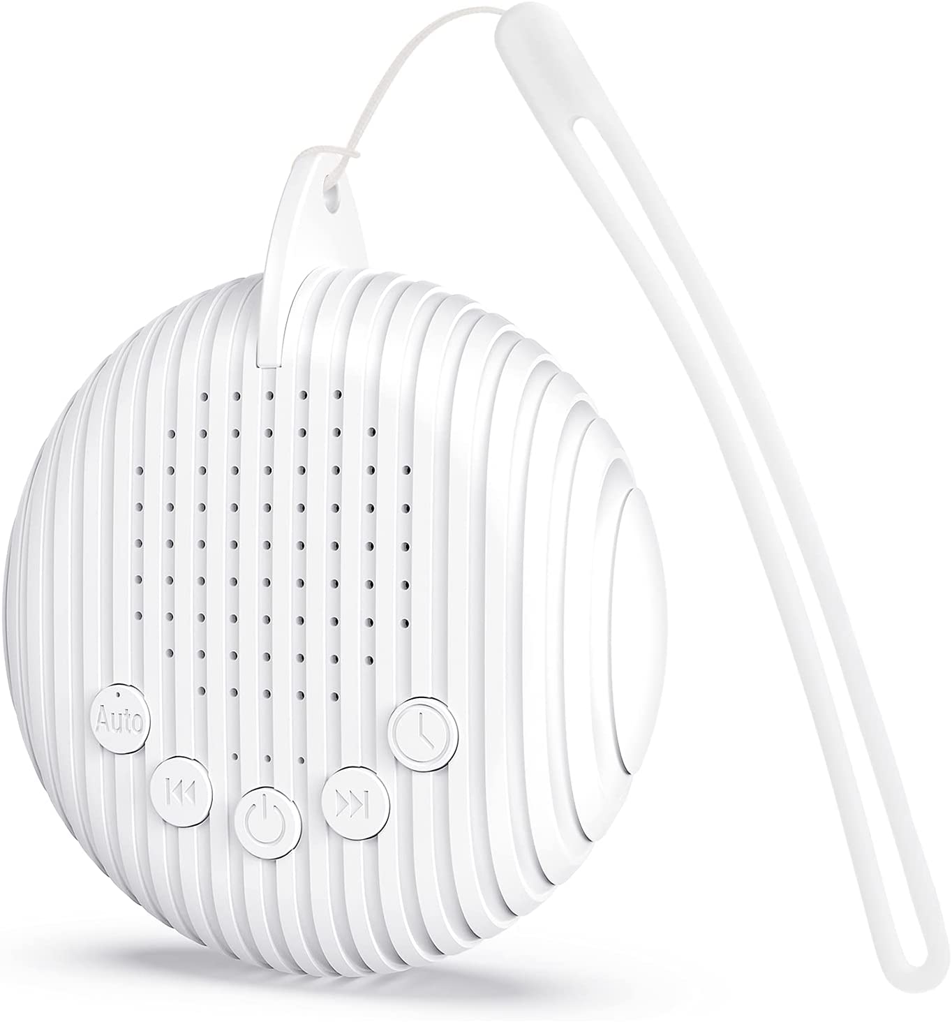 White Noise Machine for Sleeping Baby Portable with Soothing Nature Sounds Lullaby Noise Maker Therapy Sleep Easy Rechargeable