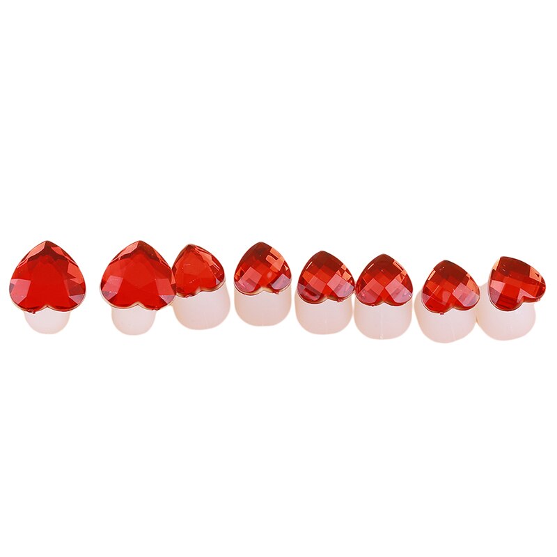 8 Teile/satz Nail art Werkzeuge Silikon Toe Separator Fuß Pads Für Hause Und Salon Anwendung Pediküre DIY Maniküre Zubehör: Dunkelgrau