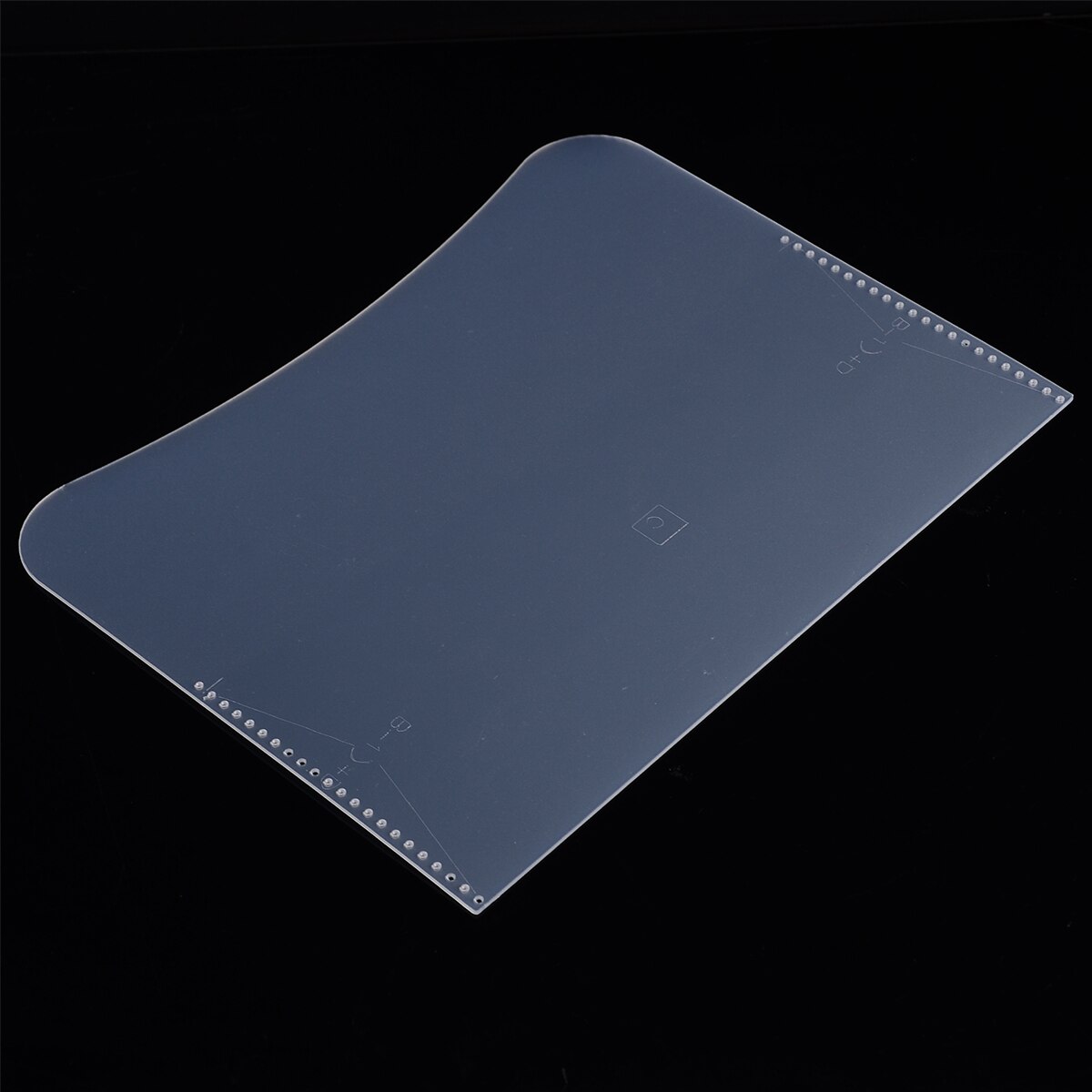 1 set PVC DIY Women Wallet Leather Stencil Sewing Pattern Leather Craft Template Home Handwork Template Handcrafting Set