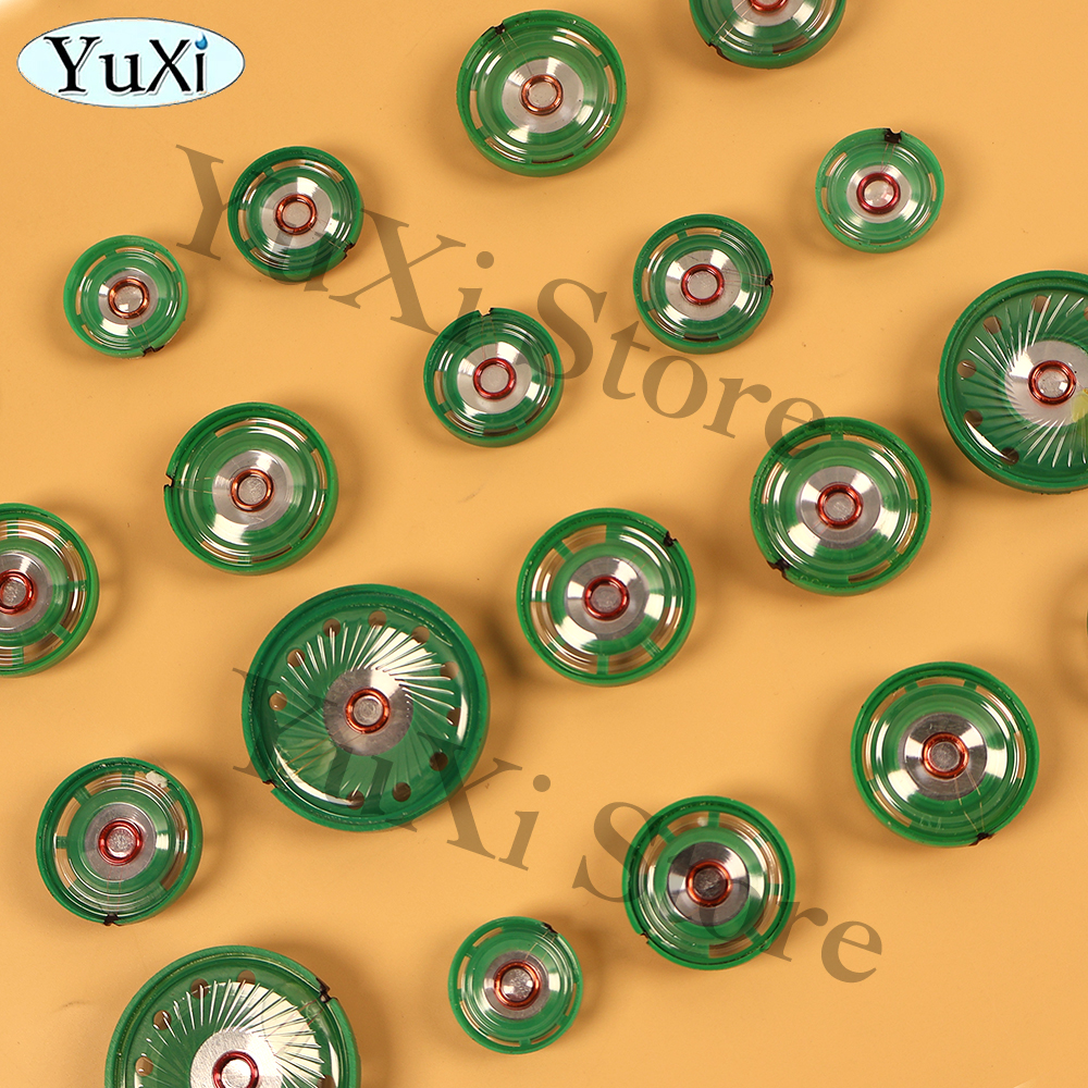 2 uds 16 Ohm 0,5 W 0,25 W altavoz de bocina 16R diámetro 21mm 23mm 27mm 29mm 36mm 40mm 20mm altavoces ultrafinos