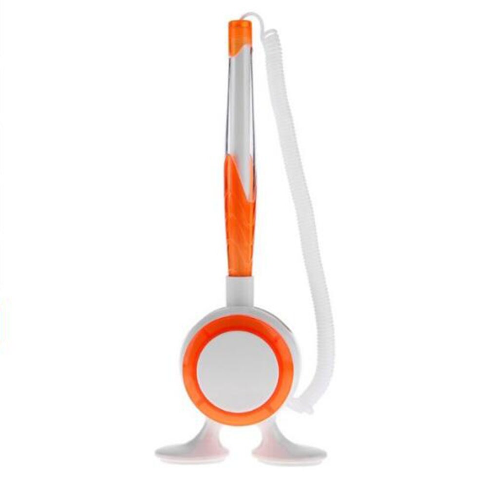 Elastic Rope Ballpoint Pen Fixed Bank Table Desktop Signature Pens Superior office writing pen pen: Orange
