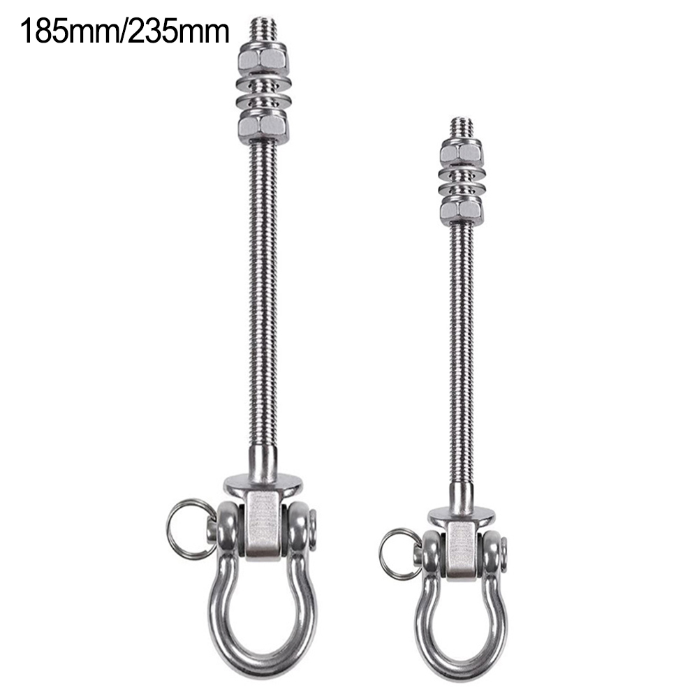 Zware Schommel Haak Bolt 150/180mm Rvs Boog Vormige Schommel Haken Voor Outdoor Zandzak Hangende Stoel accessoires