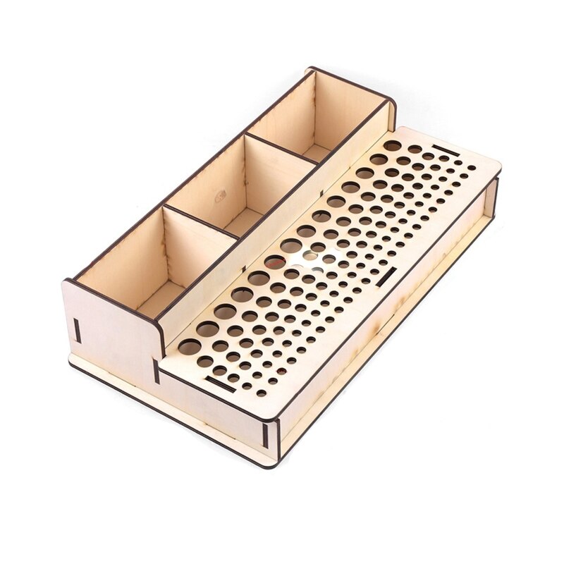 Leather Craft Tool Holder Box Hand Work Holder Stand Organizer for Leather Working Organizer Storage