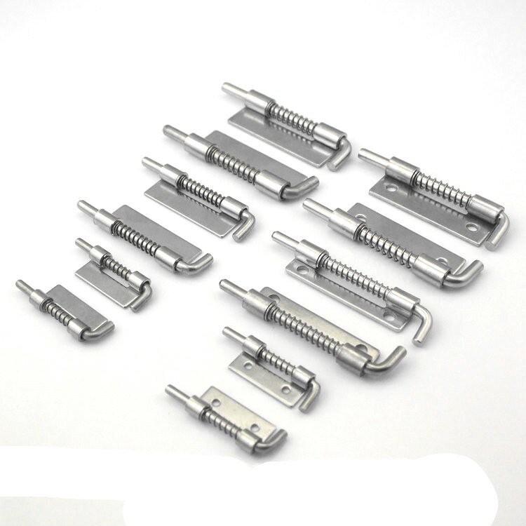 Spring Bolts Latch Hardware Stainless Steel 304 Cabinet Industrial Flat Welding Distribution