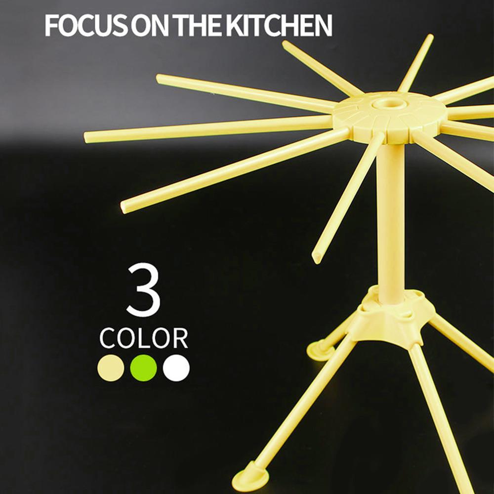 3 farvet tørt aftageligt tørretumbler hængende rack nudler tørreholder aftageligt pasta tørrestativ bageværktøj kølebrød
