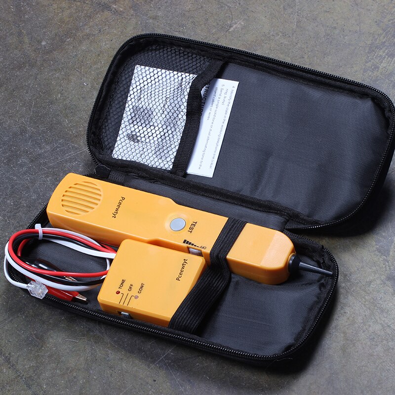 Pceewtyt CABLE FINDER TONE GENERATOR PROBE TRACKER WIRE NETWORK TESTER TRACER KIT