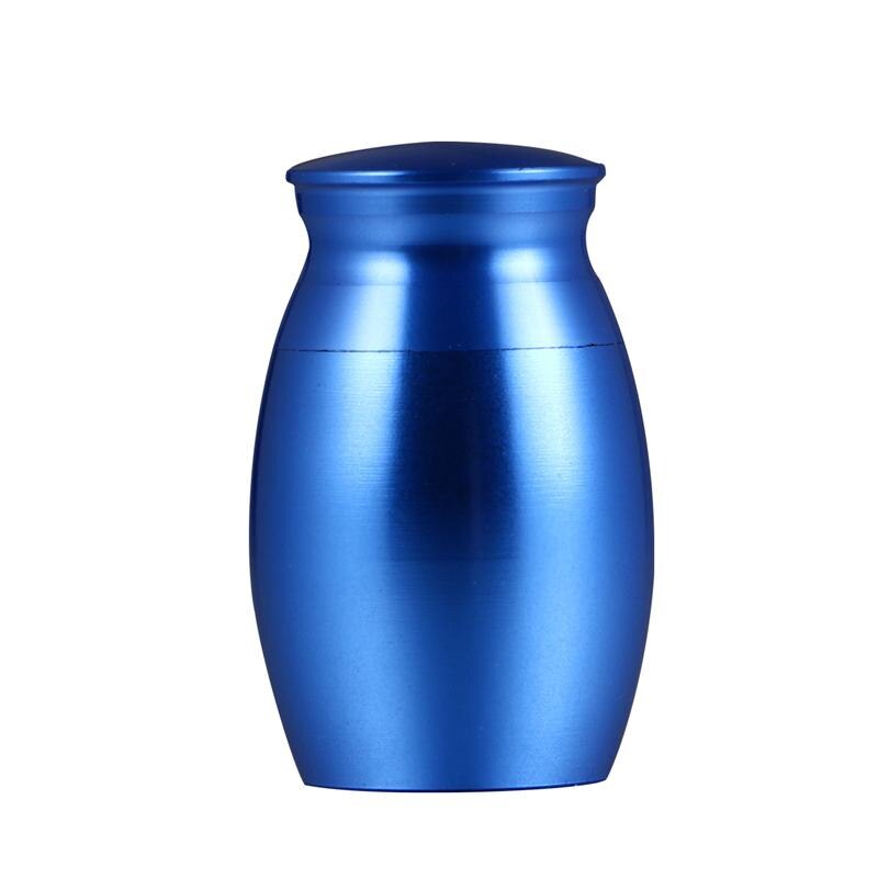 Recipiente para urna funeraria de acero inoxidable con tornillo de labio, 1 unidad Pet
