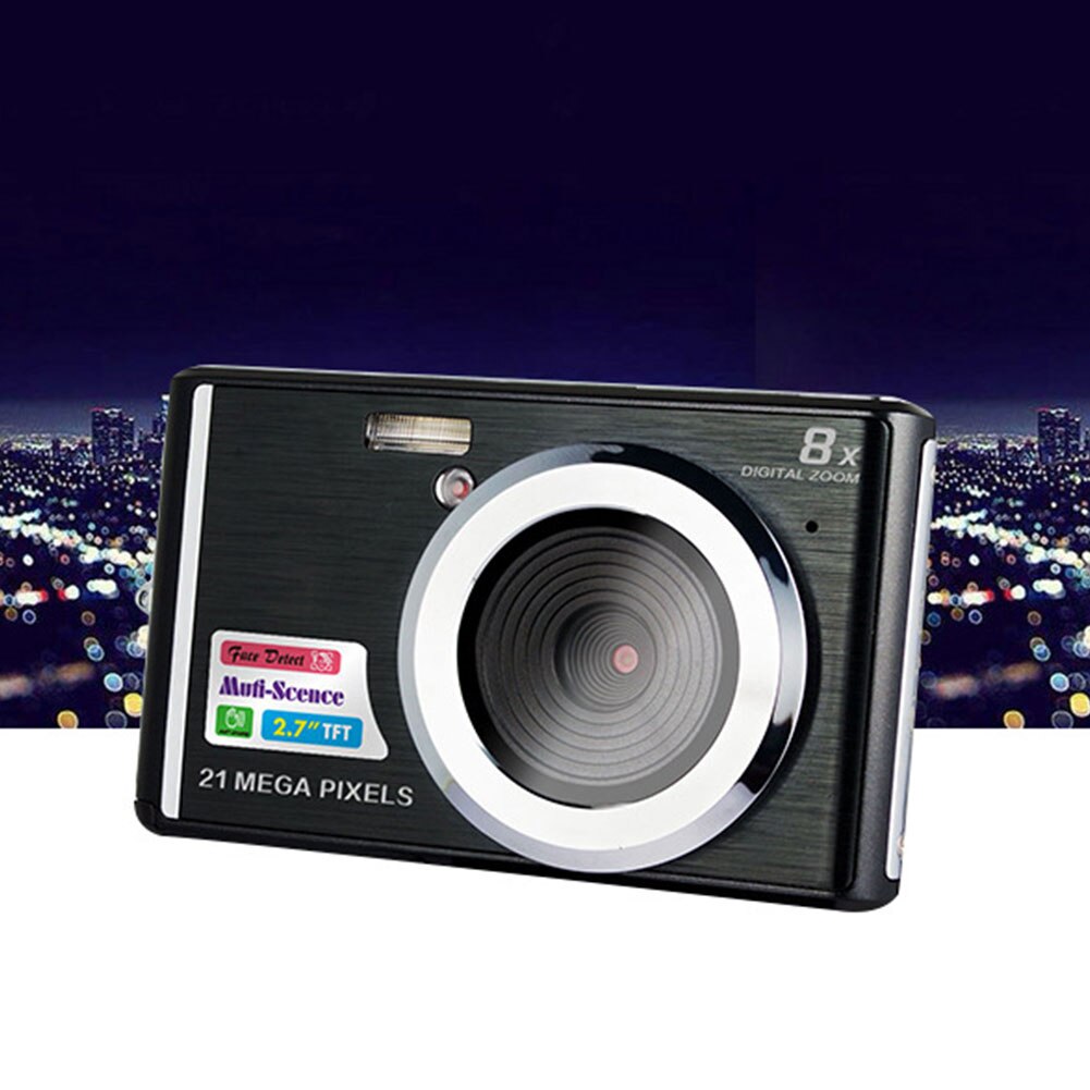 C4 Verjaardag Digitale Camera Gezicht Detectie Sensor Coms Hd Reizen Clear Zoom Anti Shake Mini Lcd Display Draagbare Ultra dunne