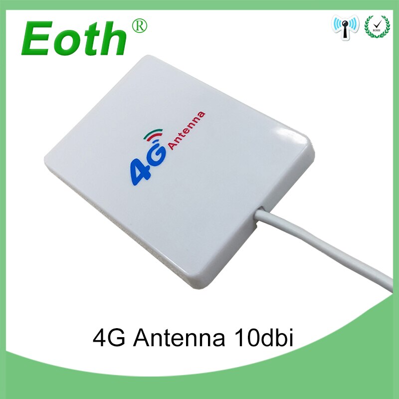 Eoth 3G 4G Lte Antenne 10dbi Sma Male Connector Plug Antenne Router Externe Repeater Draadloze Modem Antene