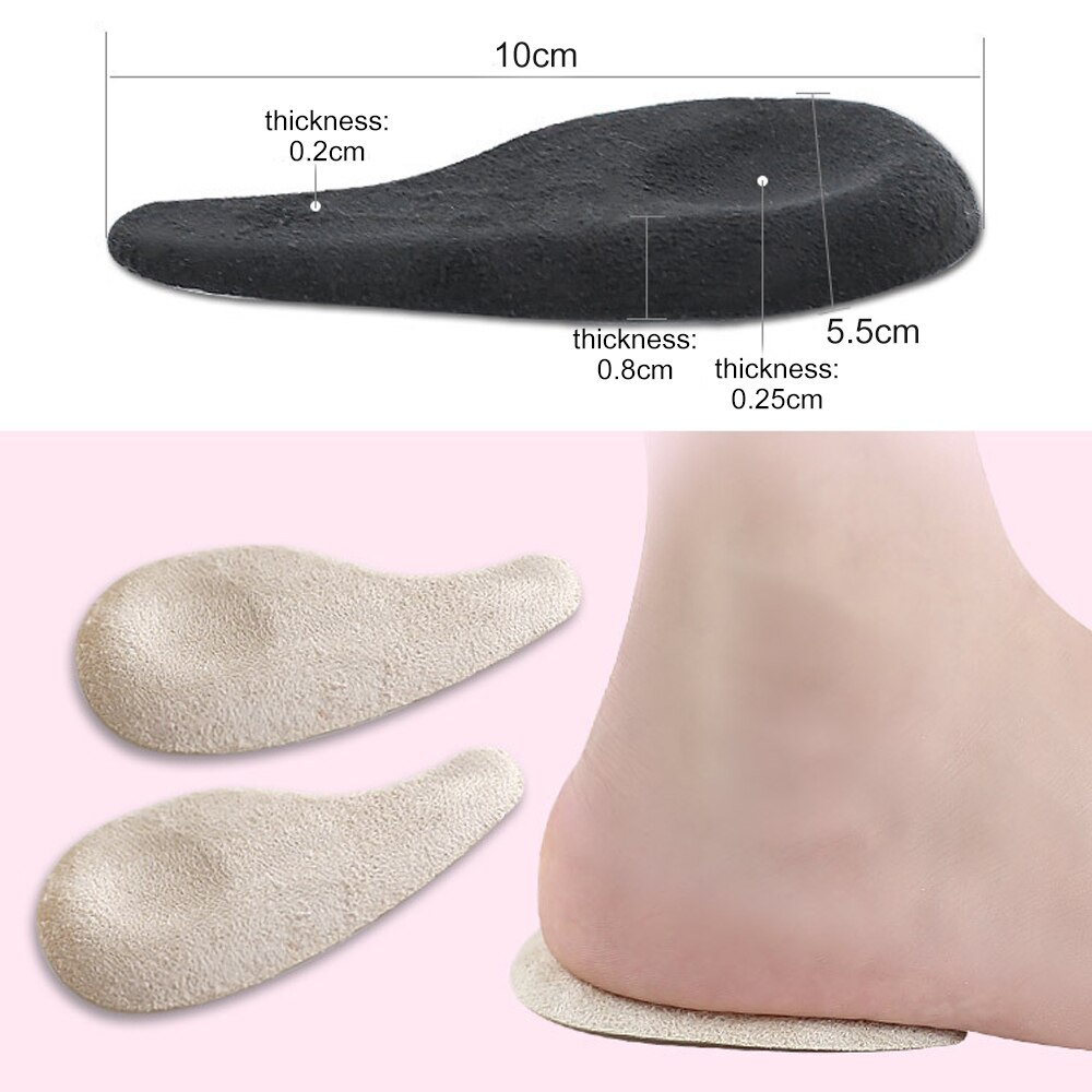 1Pair Lateral Wedge Shoe Inserts Supination Insoles Men Women Running Relief for Bow Leg, Foot Pain, Keep Knee Health