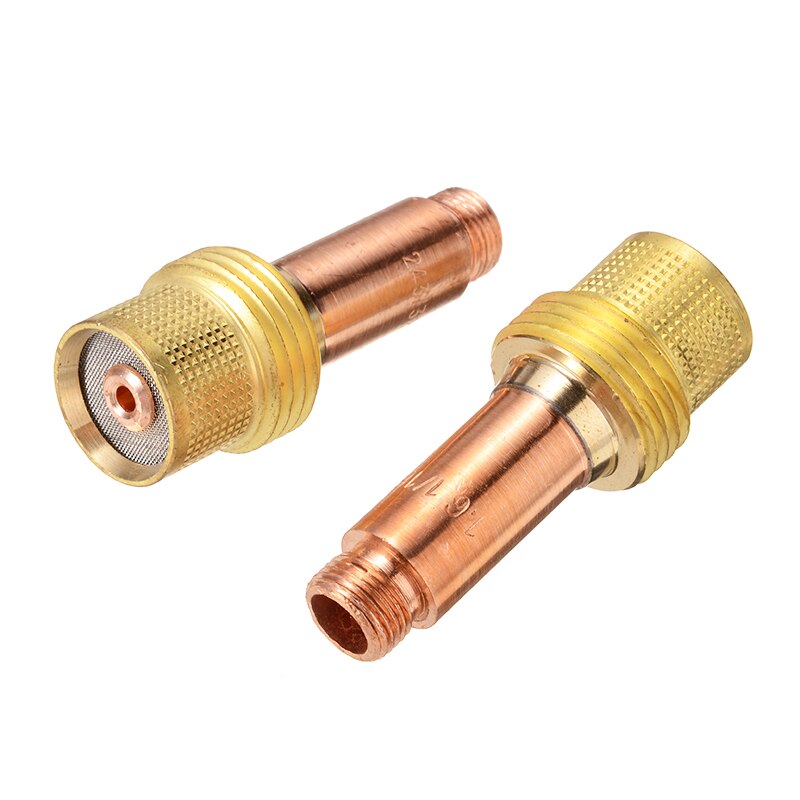 14Pcs TIG Welding Torch Accessories Gas Lenses Set For WP-17 WP-18 WP-26 Nozzles Gas Lenses Kit Durable Practical Accessories