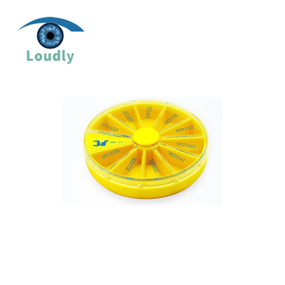 Boîte à outils optiques de fort, boîte à outils optiques pouvant contenir des vis et des plaquettes nasales: A21F