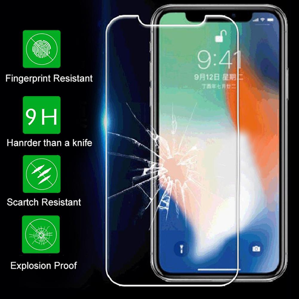 9H Volledige Dekking Cover Smart Gehard Glas Telefoon Front Screen Protector Beschermfolie voor iPhone 8 Plus X XS 11 Pro Max