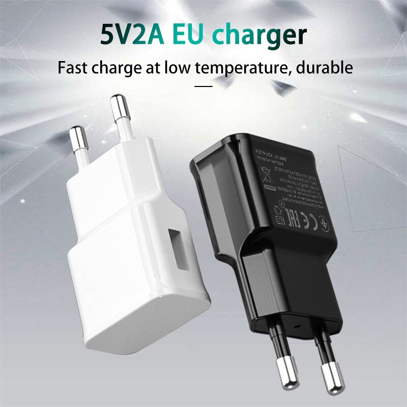 20 Teile/los 2in1 USB Ladegerät Adapter mit Typ C Usb Kabel Für Samsung S8 S9 S10 9V 1,67 A adaptive Schnelle Lade USB Ladegerät