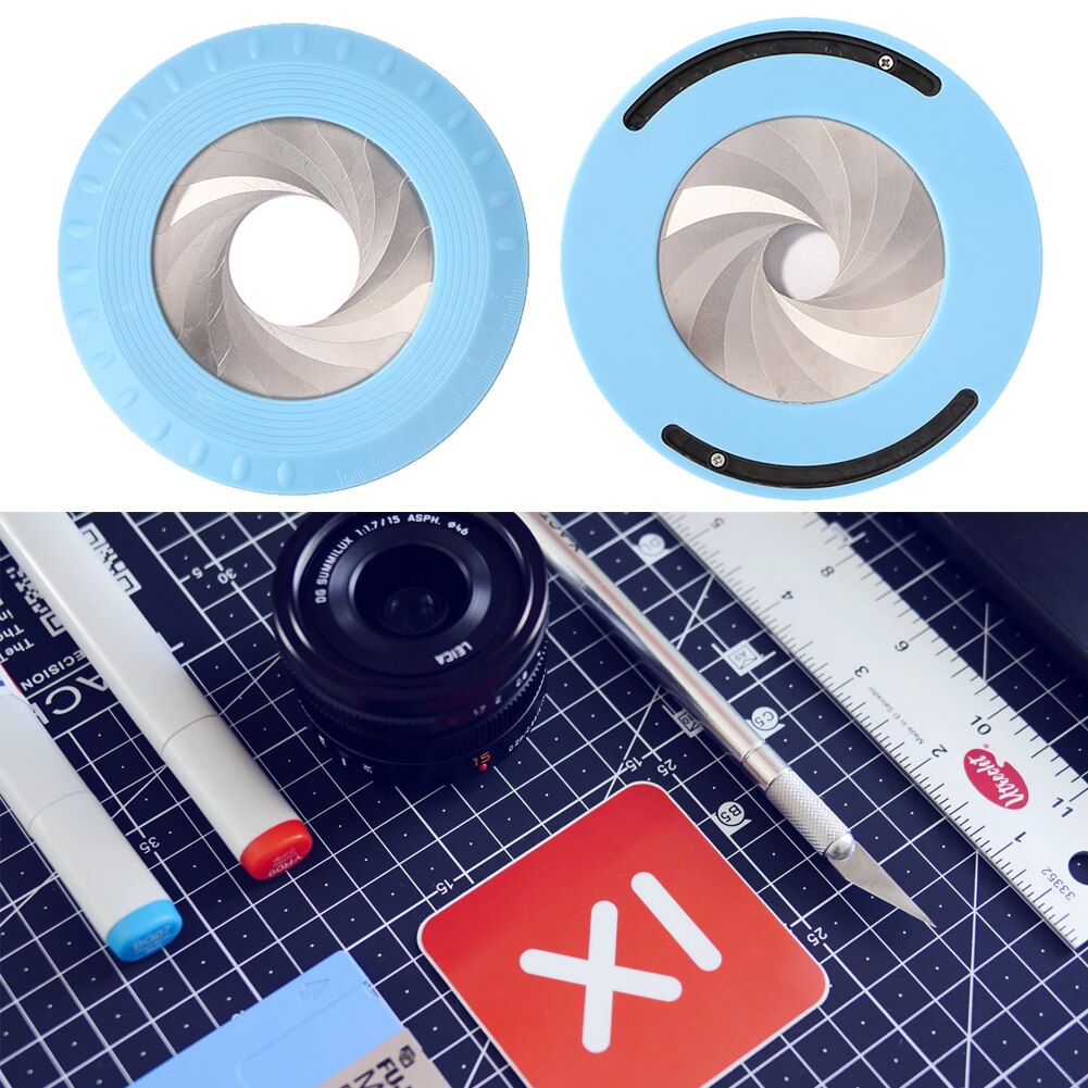 Flexible Circle Compass Drawing Tool Stainless Steel Drawing Ruler Adjustable Measuring Drawing For Woodworking