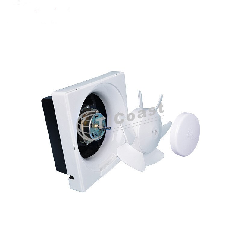 6 Inch Stille Ventilator Shuttered Ventilatie Ventilator Voor Keuken Venster Badkamer Extractor Ventilatie Fans Ventilator 220V