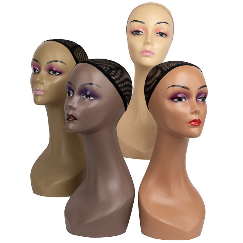 Perücke Kopf machen-hoch Modell Schmuck Anzeige Puppe Perücke Gläser Kappe Anzeige Halfter Stehen Mannequin Kopf Stehenden Mannequin Kopf
