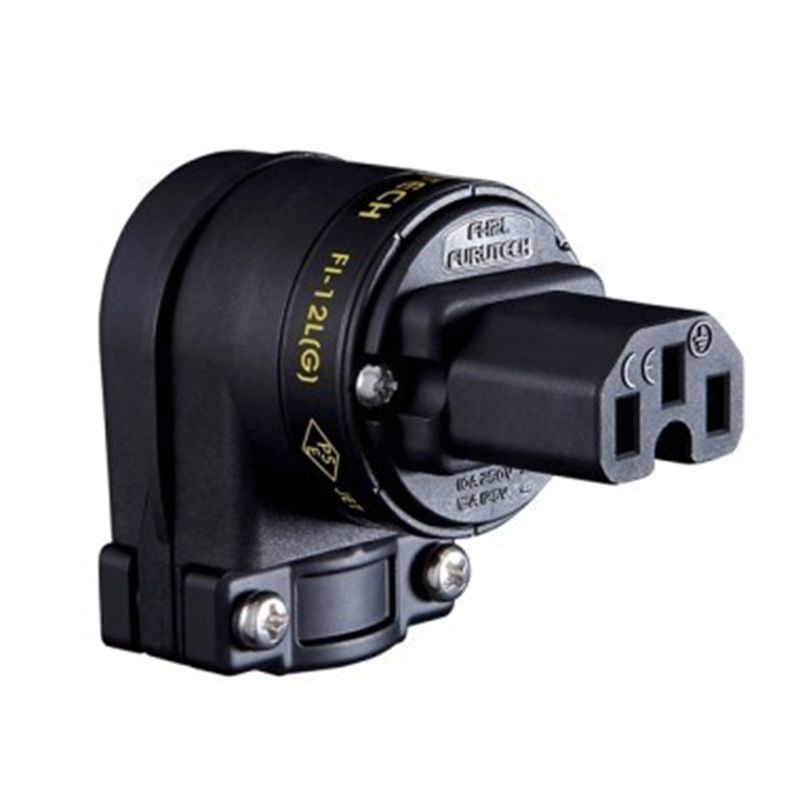 Furutech-conector Schuko FI-E12L (R), FI-12ML (G), oro de 24K, rodio